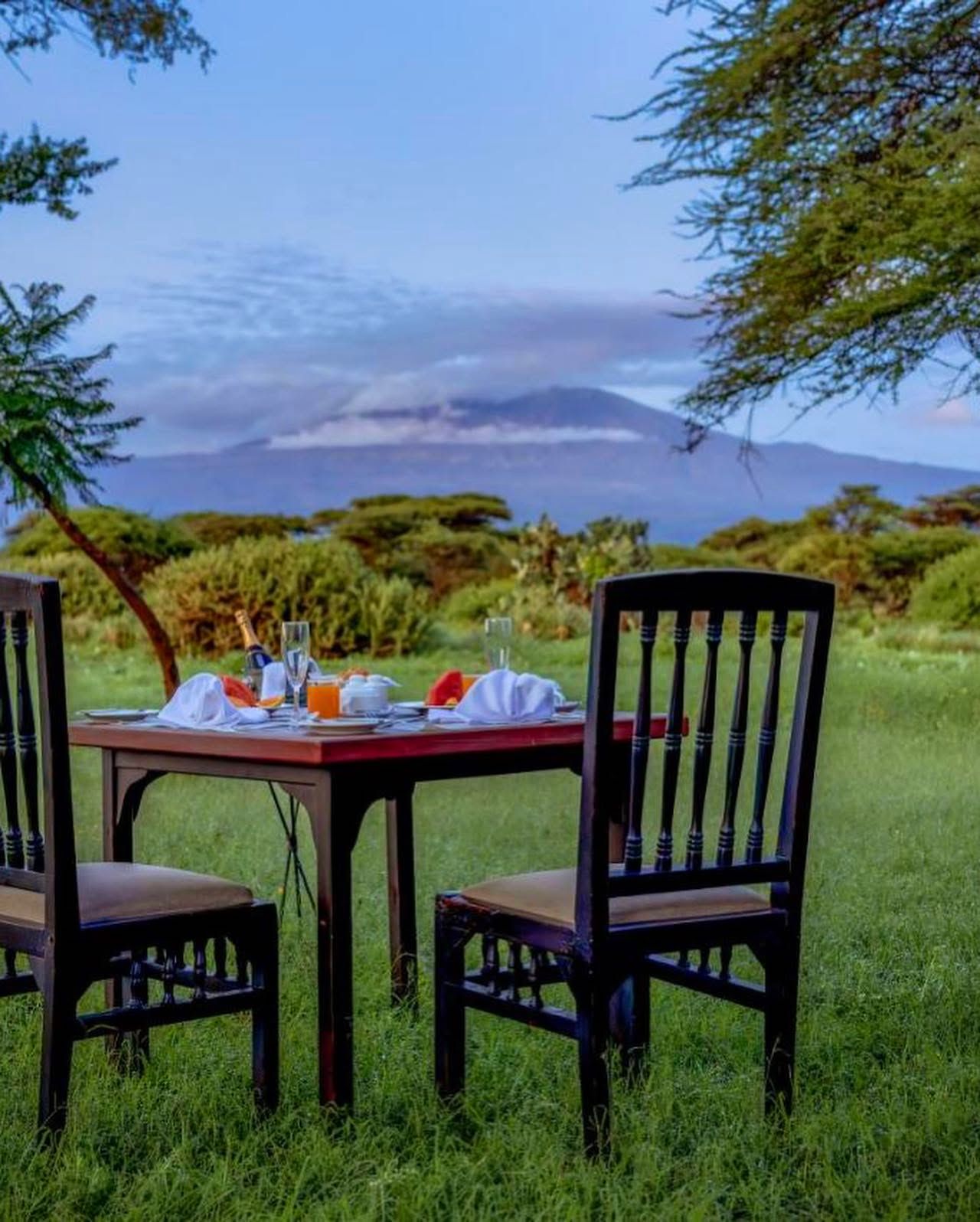 Bush breakfasts